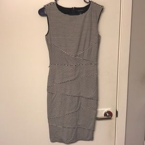 Black and White Dress